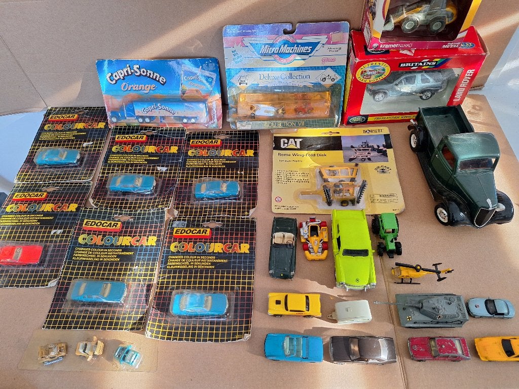 55 zeer oude model auto´s playart hotwheels siku wiking, Ophalen, Gebruikt