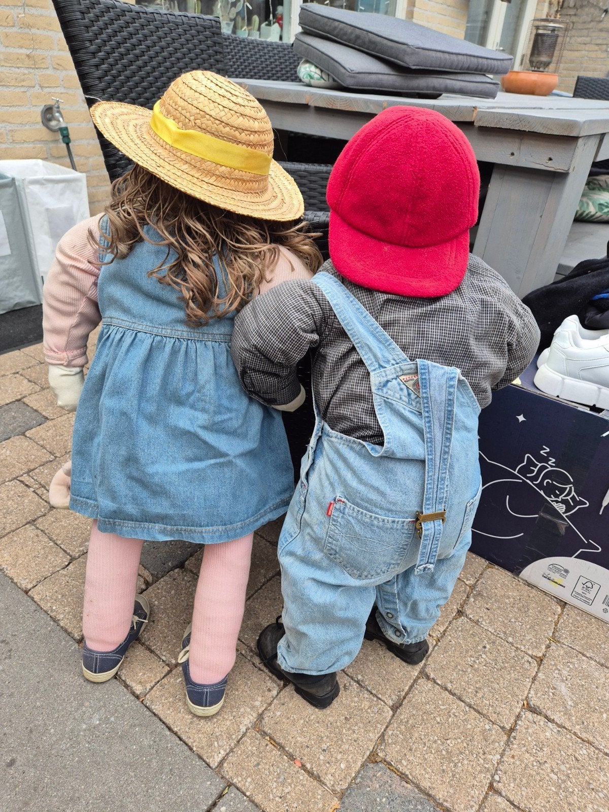 2 leuke poppen voor decoratie, Ophalen, Babypop