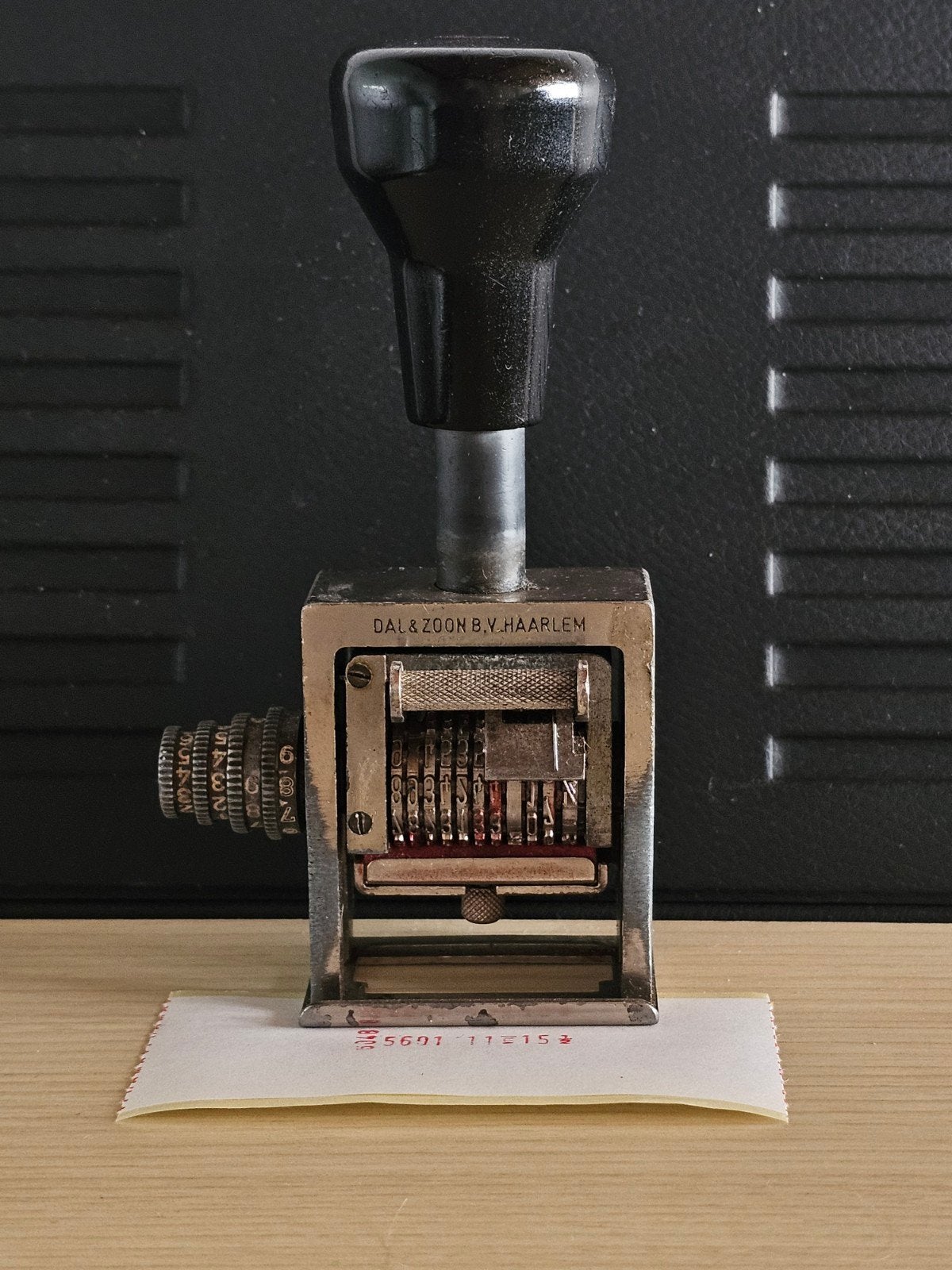 Openbaarvervoer stempel van buschauffeurs/trambestuurders, Ophalen of Verzenden, Trein
