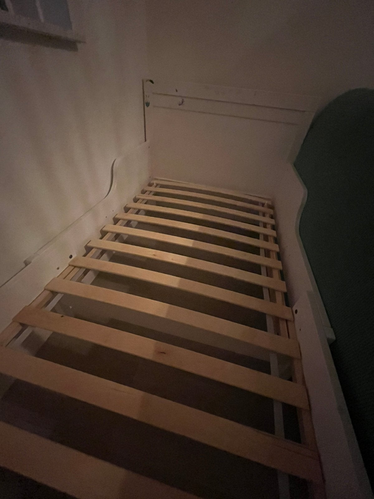 Sundvik meegroeibed van IKEA, Peuterbed tot 80x200., Ophalen, Gebruikt, 70 tot 85 cm, Lattenbodem