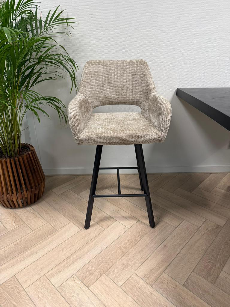 Barkrukken Draaibaar Taupe GROTE VOORRAAD - OUTLET ‼️, Huis en Inrichting, Barkrukken, 5 krukken of meer, 60 tot 90 cm, Nieuw