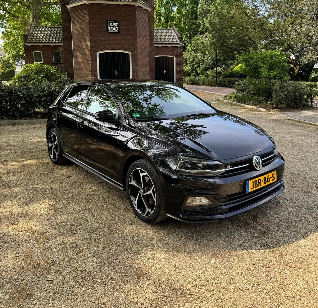 VW Polo 3xRline- Digitaal dashboard- Beats- CarPlay-  ACC, Auto's, Volkswagen, Zwart, Zwart, 115 pk, Particulier