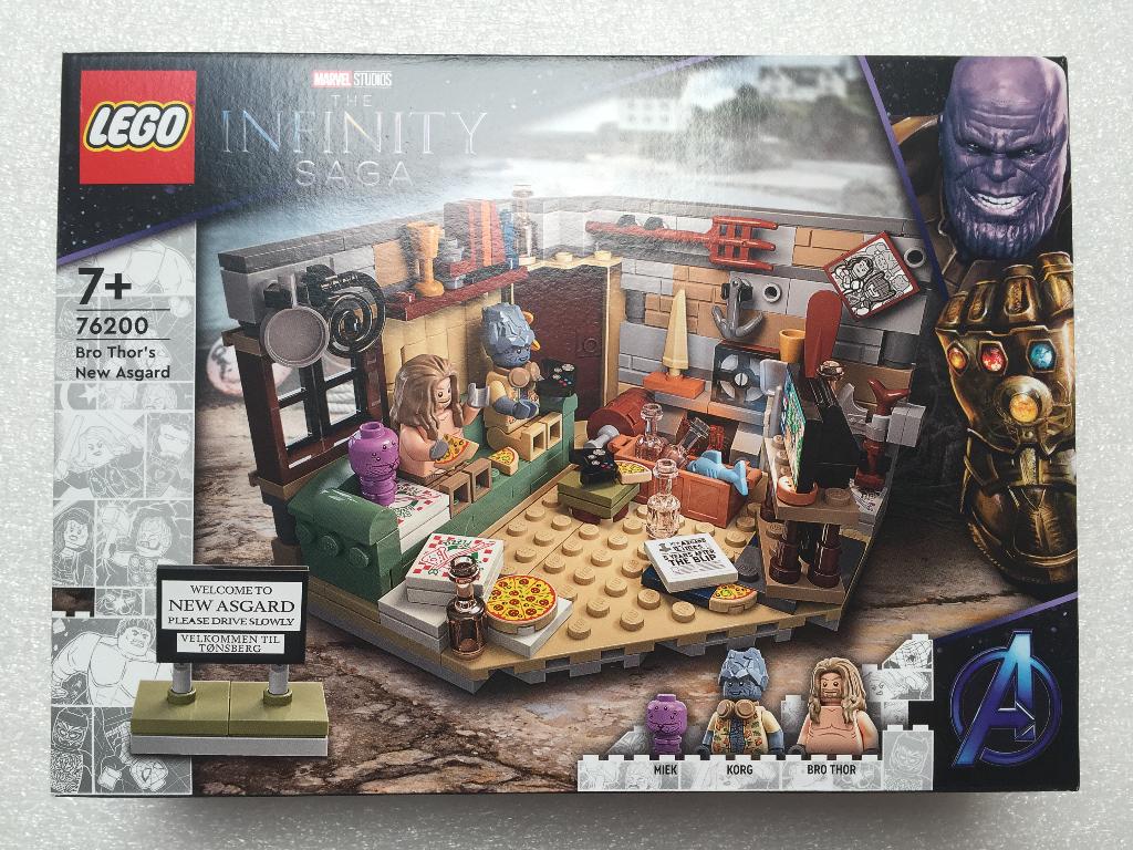 LEGO® Marvel 76200 - Bro Thor's New Asgard *Nieuw*, Marvel, Lego, Nieuw, Ophalen of Verzenden
