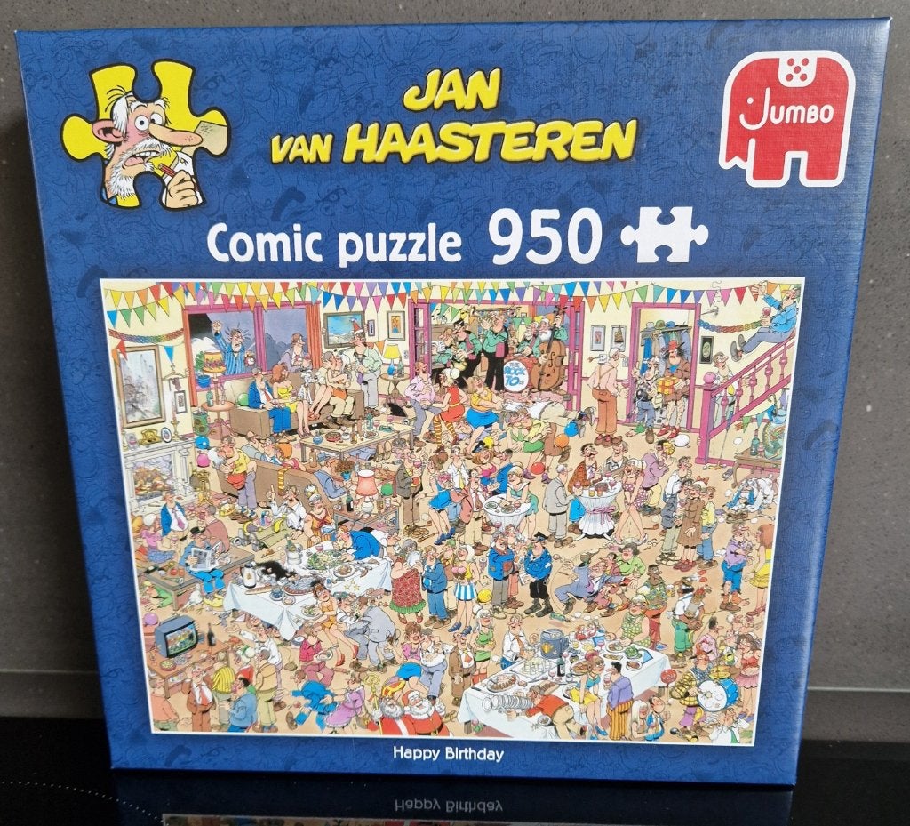 Jan van Haasteren puzzel 950st kopen of ruilen, Ophalen, 500 t/m 1500 stukjes, Gebruikt, Legpuzzel