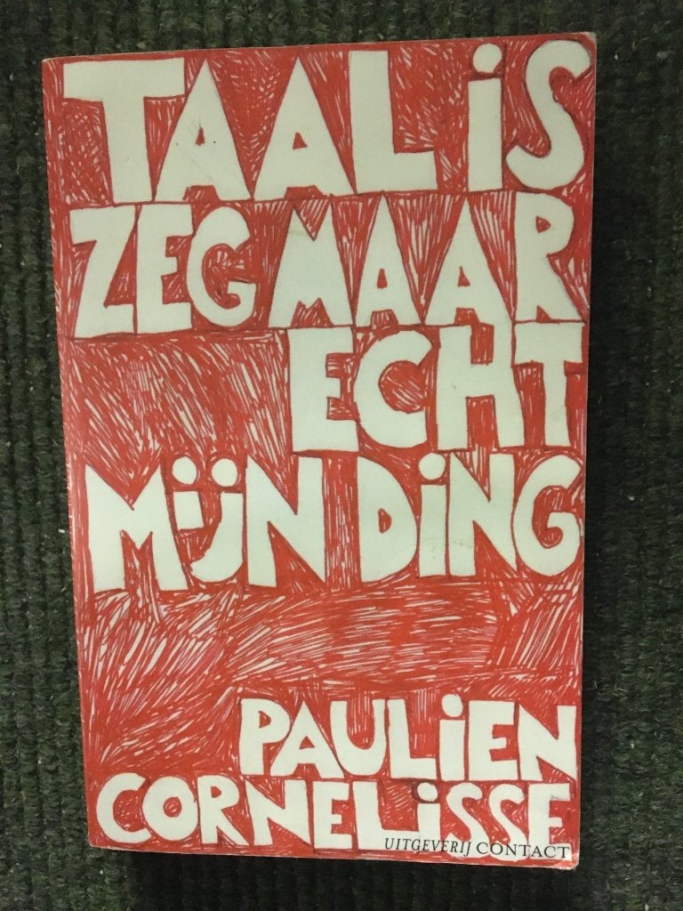 Taal is zeg maar echt mijn ding: door Paulien Cornelisse, Boeken, Humor, Ophalen of Verzenden, Zo goed als nieuw, Anekdotes en Observaties
