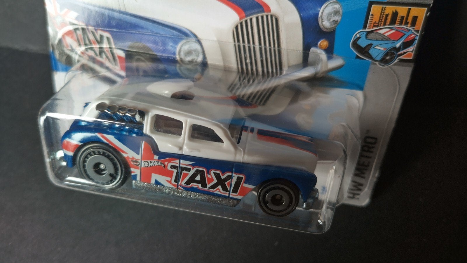 London Taxi Cockney Cab 1:64 Hotwheels Pol, Auto, Verzenden, ., Nieuw