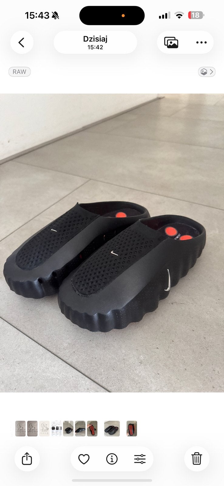Nike Recovery Slides – maat 43, Ophalen of Verzenden, Zo goed als nieuw