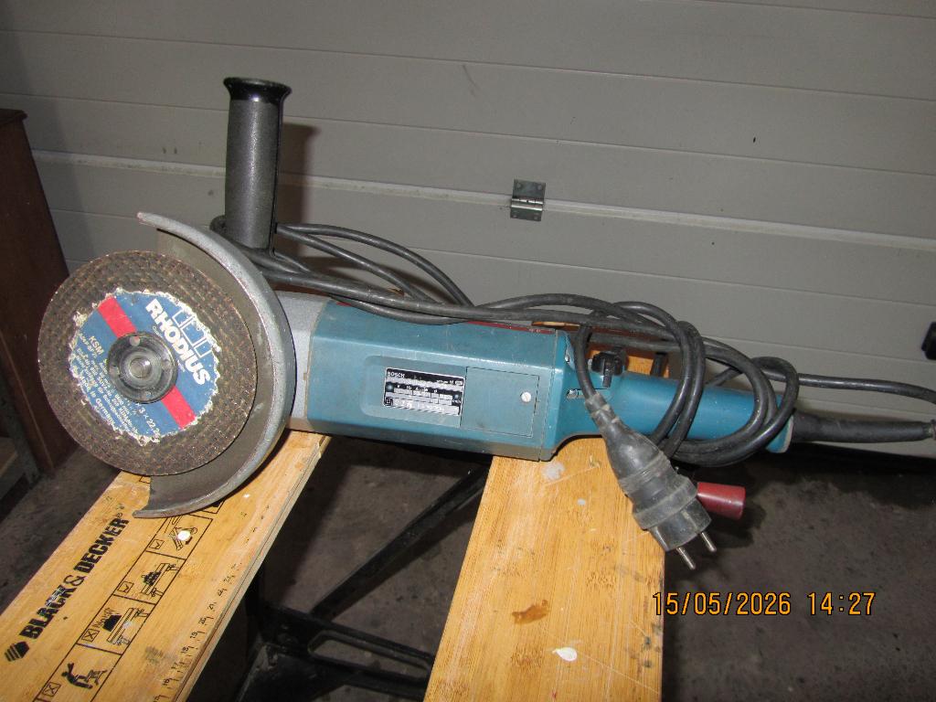 Haakse slijper/ flex Bosch blauw groot, Ophalen, Gebruikt, 1000 watt of meer, Haakse handslijpmachine