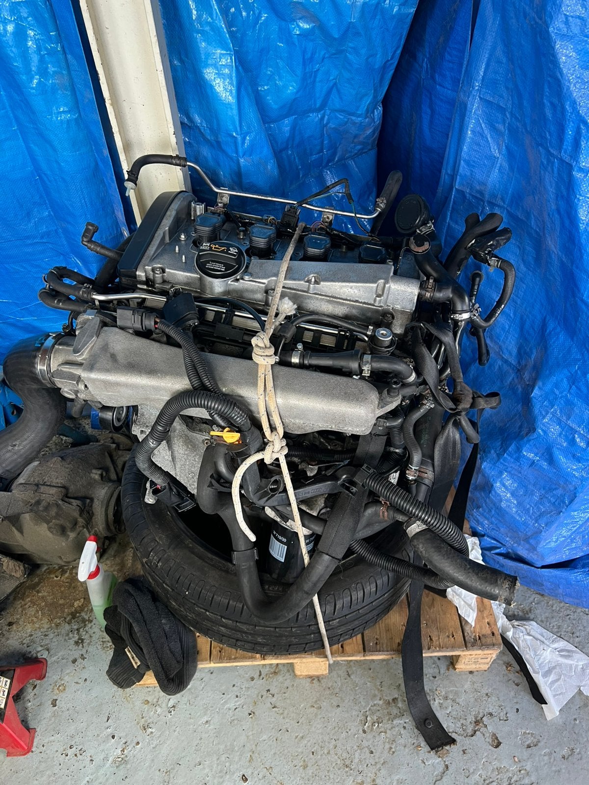 1.8 20vt bbu motor, Auto-onderdelen, Motor en Toebehoren, Ophalen, Nieuw, Seat
