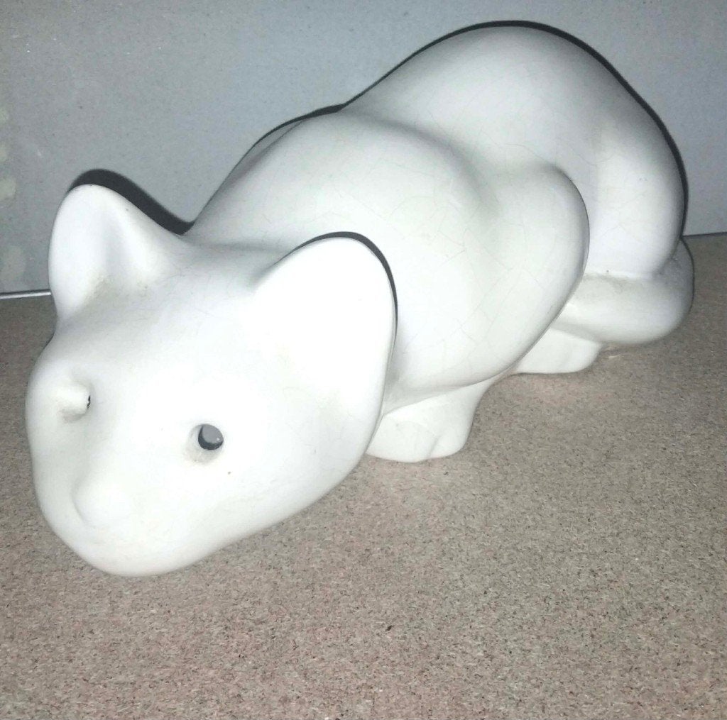 Oud katten beeld, Verzamelen, Beelden en Beeldjes, Ophalen, Zo goed als nieuw, Mens
