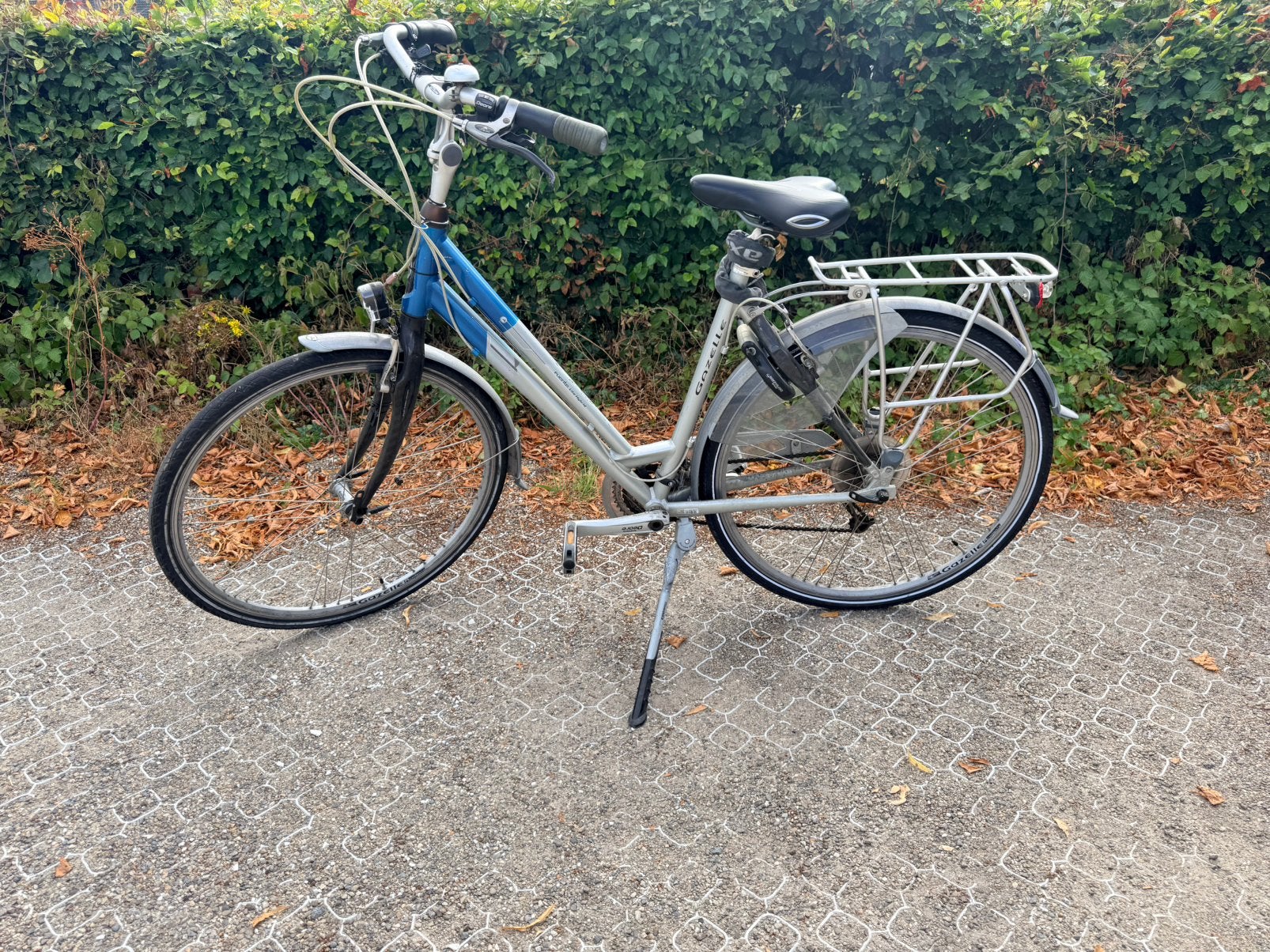 Gazelle fuente lite hybrid - carbon voorvork, Fietsen en Brommers, Fietsen | Dames | Damesfietsen, Ophalen, Gebruikt, Gazelle