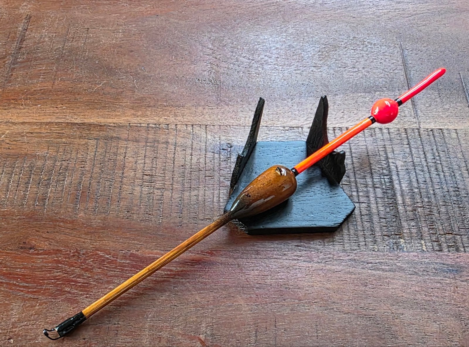 Handgemaakte (Premium) snoekbaars pen "HP Floats" Model 67, Ophalen of Verzenden, Nieuw, Dobber of Lood