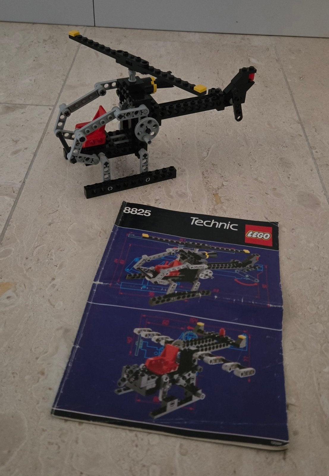 LEGO Technic Helikopter 8825 met instructieboekje, Ophalen of Verzenden, Gebruikt, Overige merken