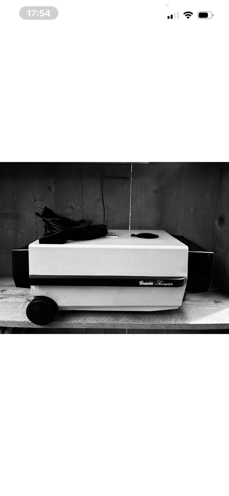 retro stofzuiger, Witgoed en Apparatuur, Stofzuigers, Ophalen of Verzenden, Zo goed als nieuw, 2000 watt of meer