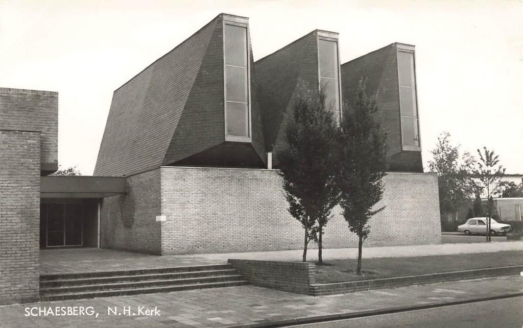 Schaesberg, Ned. Herv. Kerk, Ophalen of Verzenden, 1960 tot 1980, Ongelopen, Limburg