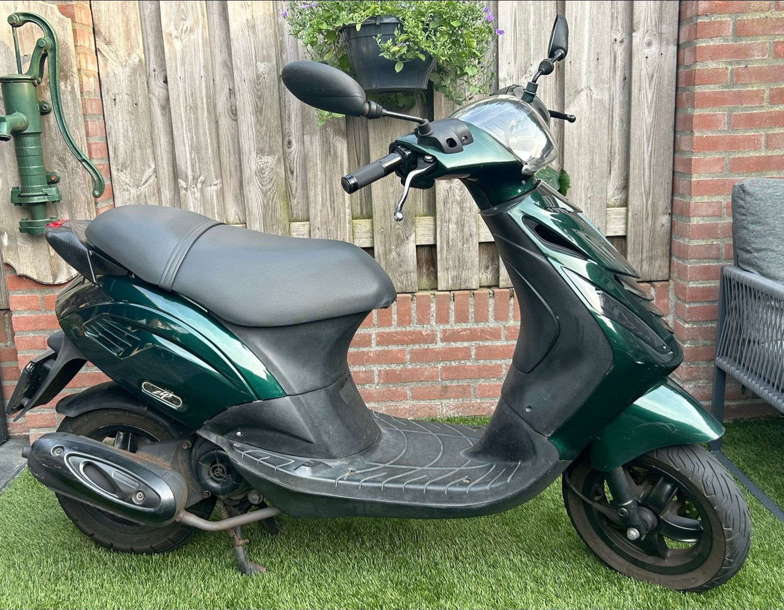 Piaggio Zip Scooter - Groen, Gebruikt, Ophalen, Piaggio, Gebruikt, Benzine