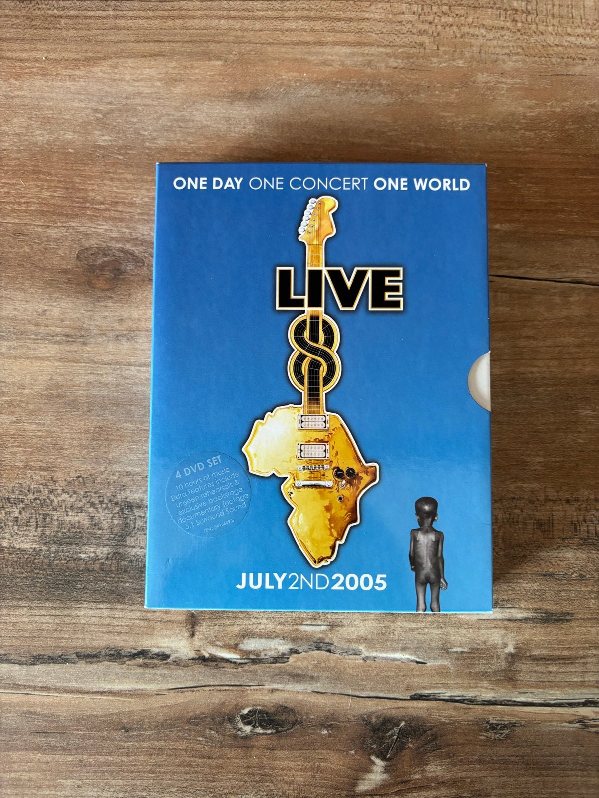 Live 8 - One Day One Concert One World DVD Boxset, Gebruikt, Alle leeftijden, Boxset, Muziek en Concerten