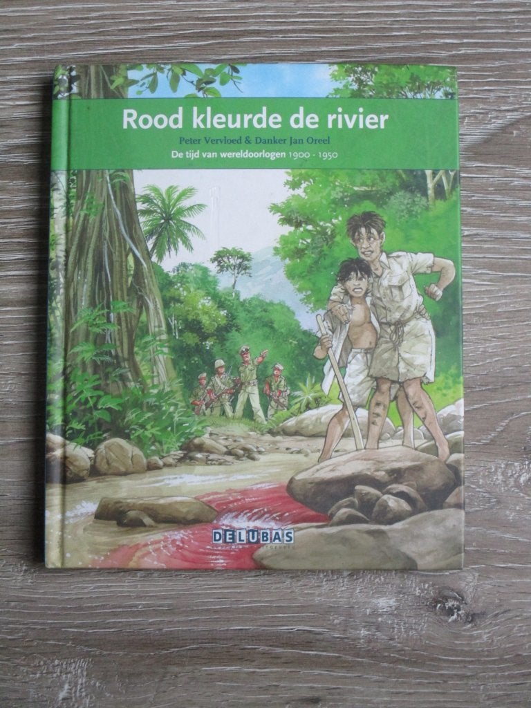 Rood kleurde de rivier - Peter Vervloed & Danker Jan Oreel, Ophalen of Verzenden, Gelezen, Fictie algemeen