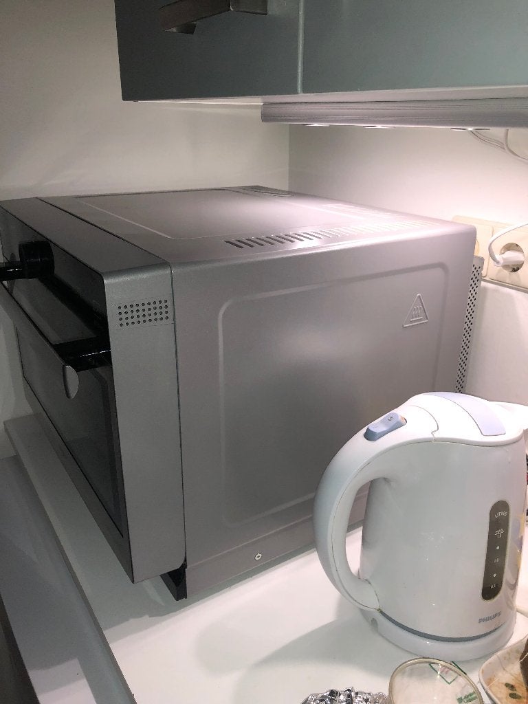 Mooie combimagnetron, Witgoed en Apparatuur, Ovens, Ophalen, Minder dan 45 cm, Whirlpool, Draaiplateau
