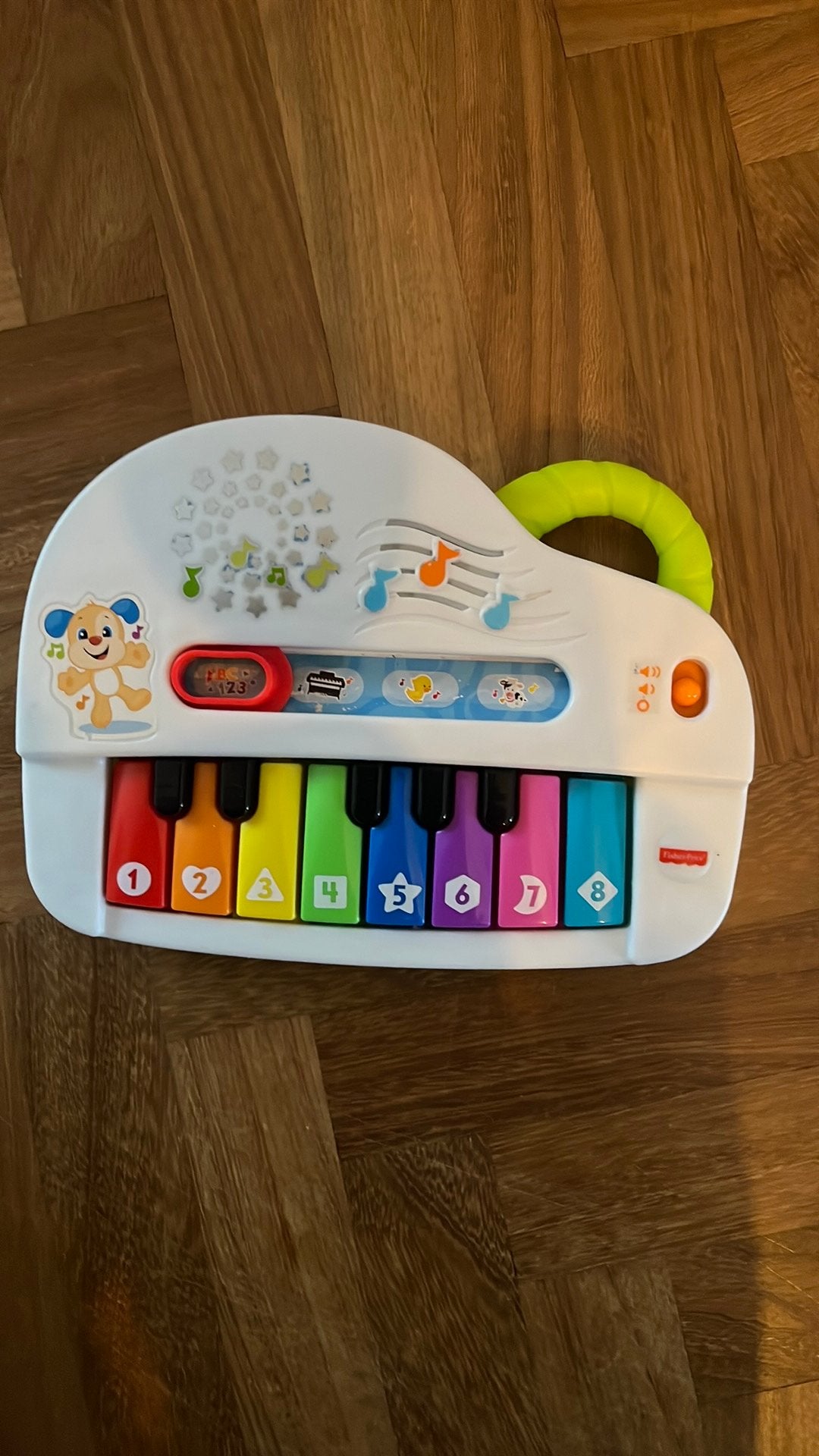 Fisher price piano met licht en geluid, Ophalen, Gebruikt, Speelset, Met licht