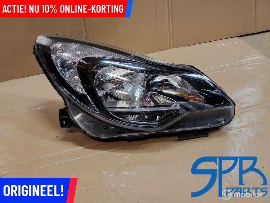 OPEL CORSA D FACELIFT RECHTER KOPLAMP RECHTS h7 13446802, Gebruikt, OPEL, Opel, Ophalen of Verzenden
