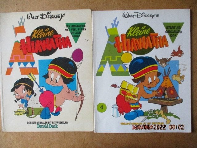 adv7000 kleine hiawatha, Eén stripboek, Ophalen, Gelezen