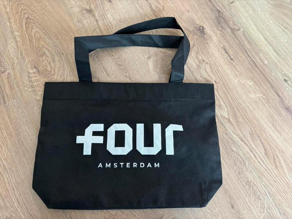 Four Amsterdam zwarte tas nieuw, Ophalen of Verzenden, Zo goed als nieuw