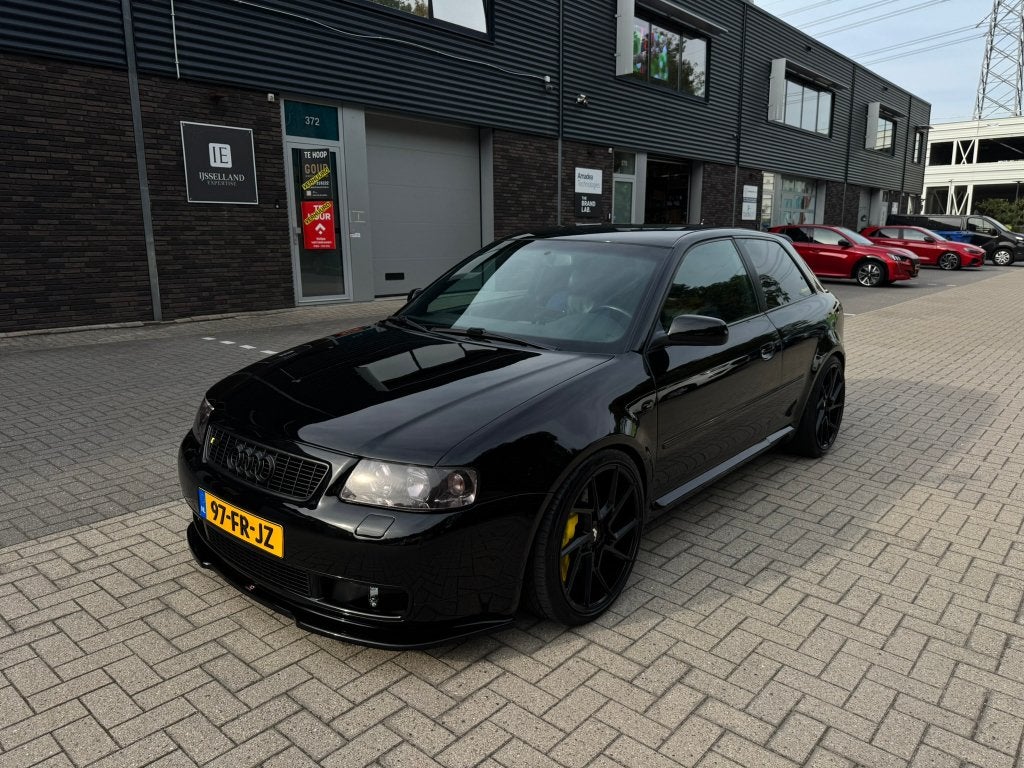 Audi S3 8l - 1.8 20vt - 404 pk, Auto's, S3, 730 kg, Zwart, 4 cilinders