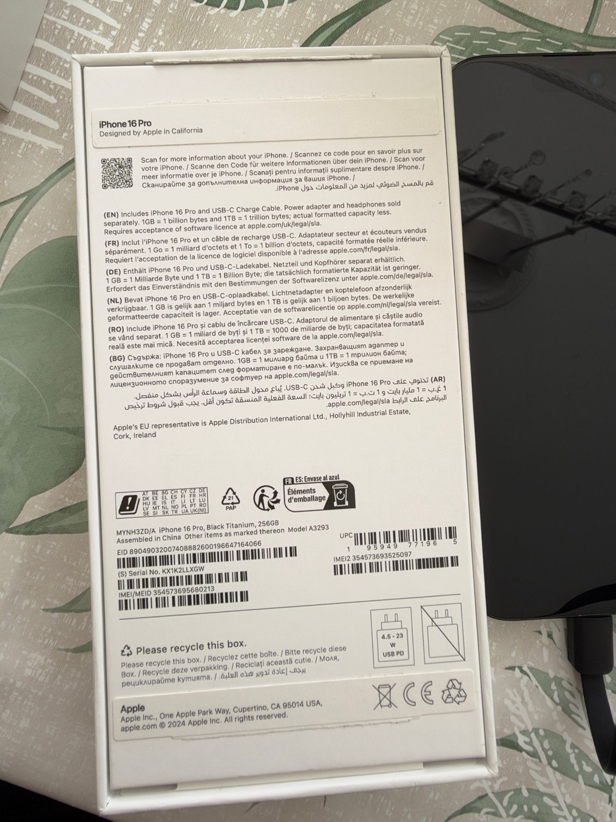 Foto 6 van iPhone 16 Pro 256GB - Batterij 80%