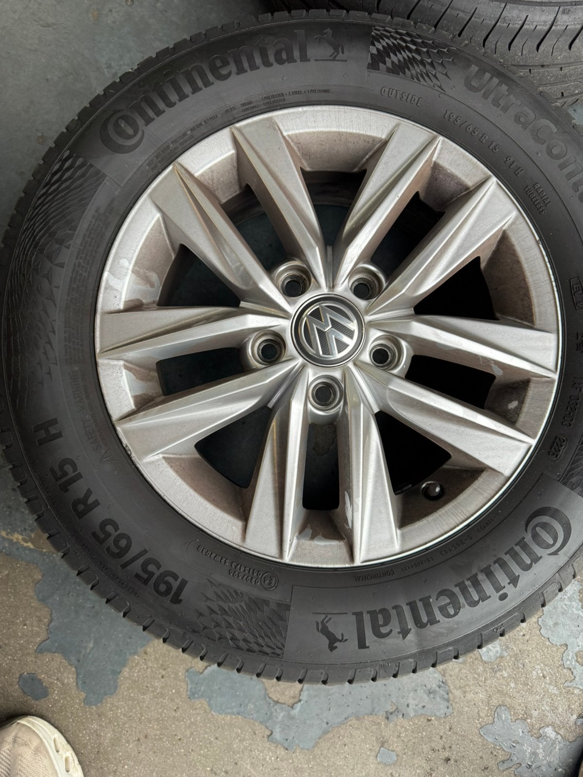 Origineel Volkswagen Golf 7 8 Caddy velgen 195 65 15 5x112, Auto-onderdelen, 15 inch, Total car expert, Totalcarexpert@hotmail.com