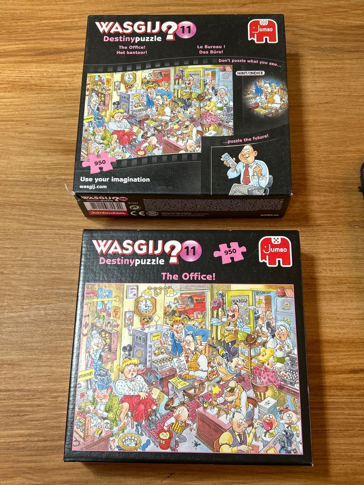 Wasgij Destiny 11: The Office! Legpuzzel 950 stukjes, Ophalen, 500 t/m 1500 stukjes, Zo goed als nieuw, Legpuzzel