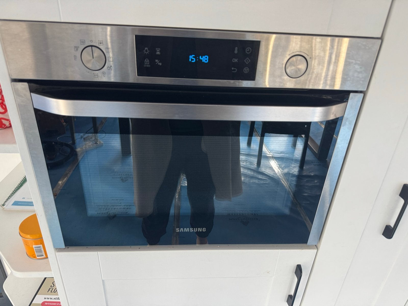 Samsung NQ5QJ3530BS combi-oven magnetron, aangekocht in 2020, Witgoed en Apparatuur, Ophalen, Gebruikt, Inbouw, 60 cm of meer