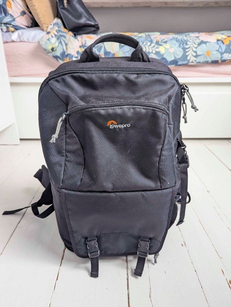 Lowepro Fastpack BP 250 AW II Rugzak, Audio, Tv en Foto, Fotografie | Fototassen, Rugtas, Ophalen of Verzenden, Voorvak, Zwart