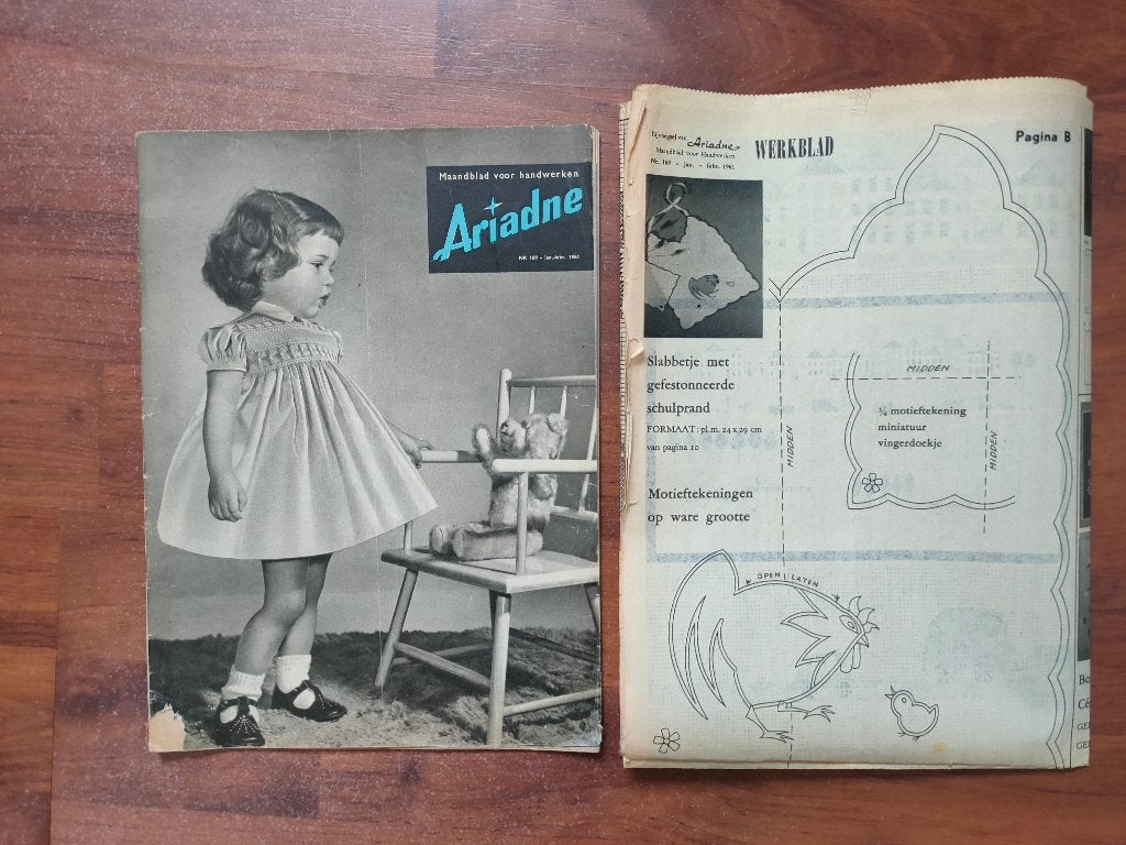 Vintage Ariadne tijdschrift 1961 - no. 169, Overige merken, Vrouw, Ophalen of Verzenden, Overige typen