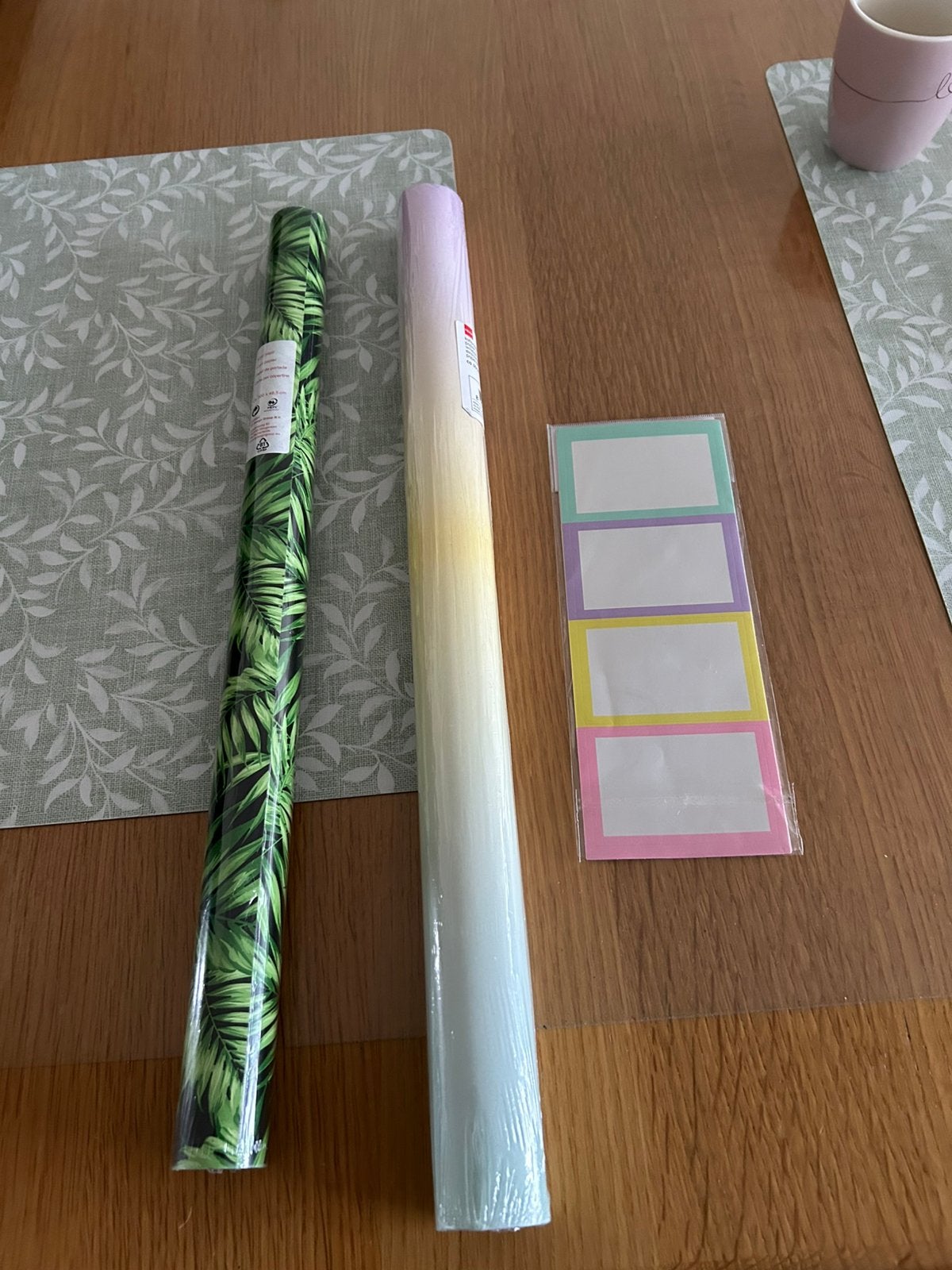 Kaft papier nieuw en etiketten, Ophalen of Verzenden, Nieuw