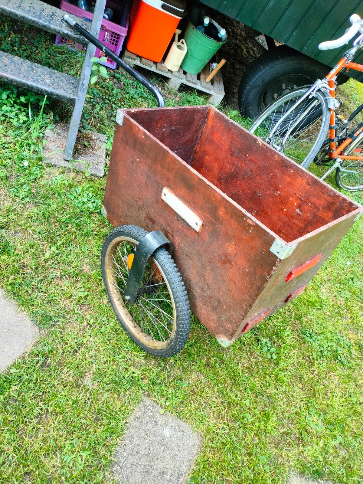 fietskar voor achter fiets opknapper gratis, Ophalen, Gebruikt, Kinderkar