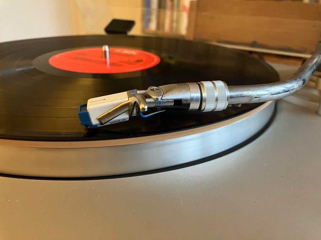 Shure WHLB White Label Headshell - Element met nieuwe naald, Ophalen of Verzenden, Gebruikt, Platenspeler-onderdeel, Technics