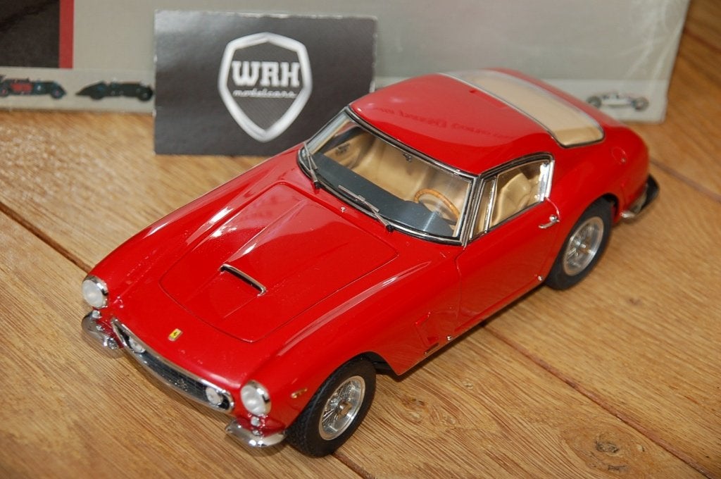 1:18 Ferrari 250 GT SWB rosso corsa CMC M-046 zie info WRH, Verzenden, Zo goed als nieuw, Auto, Overige merken