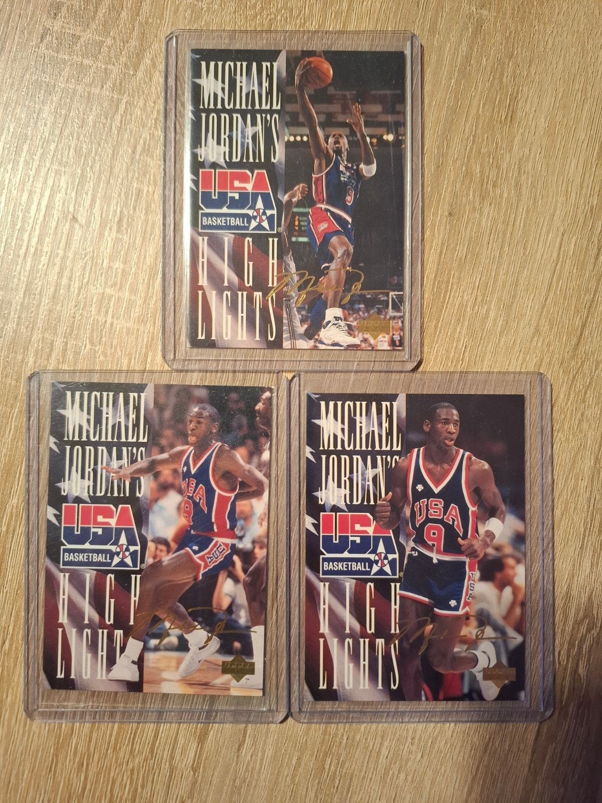 Michael Jordan - USA Basketball Highlights Kaarten Set, Ophalen of Verzenden