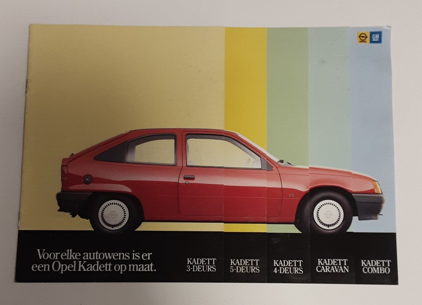 brochure OPEL KADETT 1984, Ophalen of Verzenden, Zo goed als nieuw, Opel