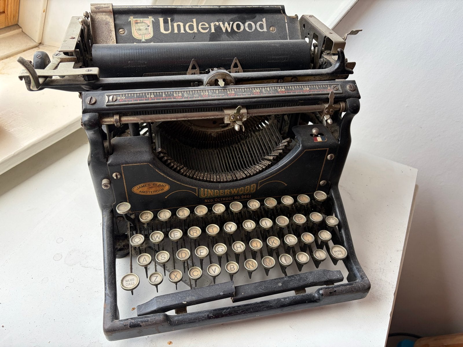 Vintage Underwood typemachine, Ophalen of Verzenden