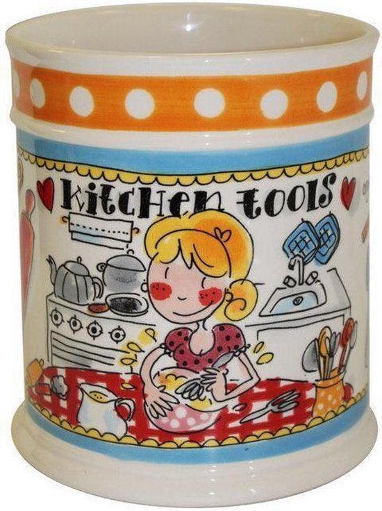 *** Blond Amsterdam pollepel pot ***, Ophalen of Verzenden, Zo goed als nieuw, Aardewerk, Overige typen