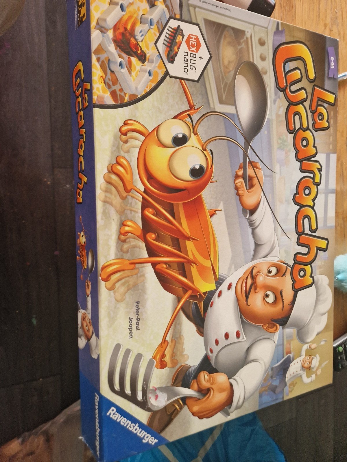 La cucaracha., Ophalen