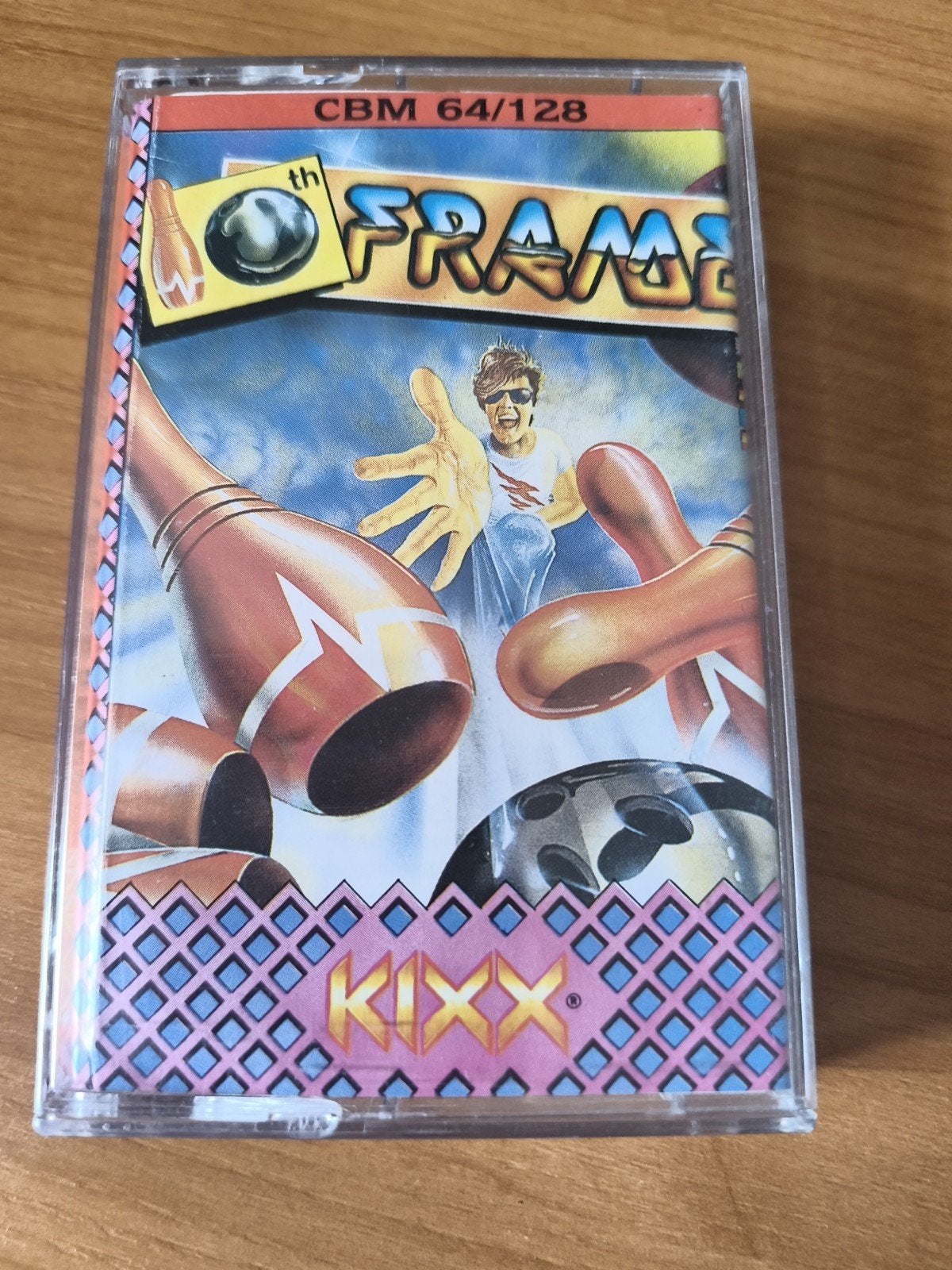 10th Frame Pro Bowling Simulator CBM 64/128 Cassette, Gebruikt, 1 speler, Ophalen of Verzenden, Vanaf 3 jaar