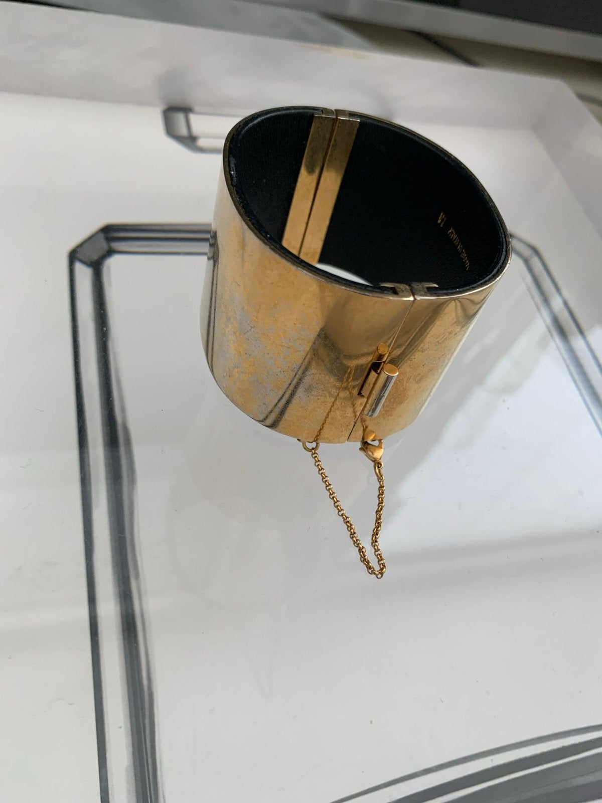 Celine Vintage Armband /maat m, Ophalen, Zo goed als nieuw, Goud