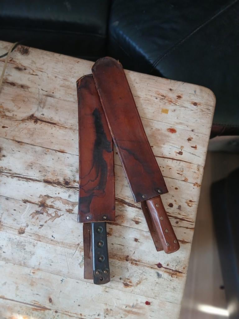 Kapmessen ,Machetes ,Engels, 2 stuks., Ophalen of Verzenden