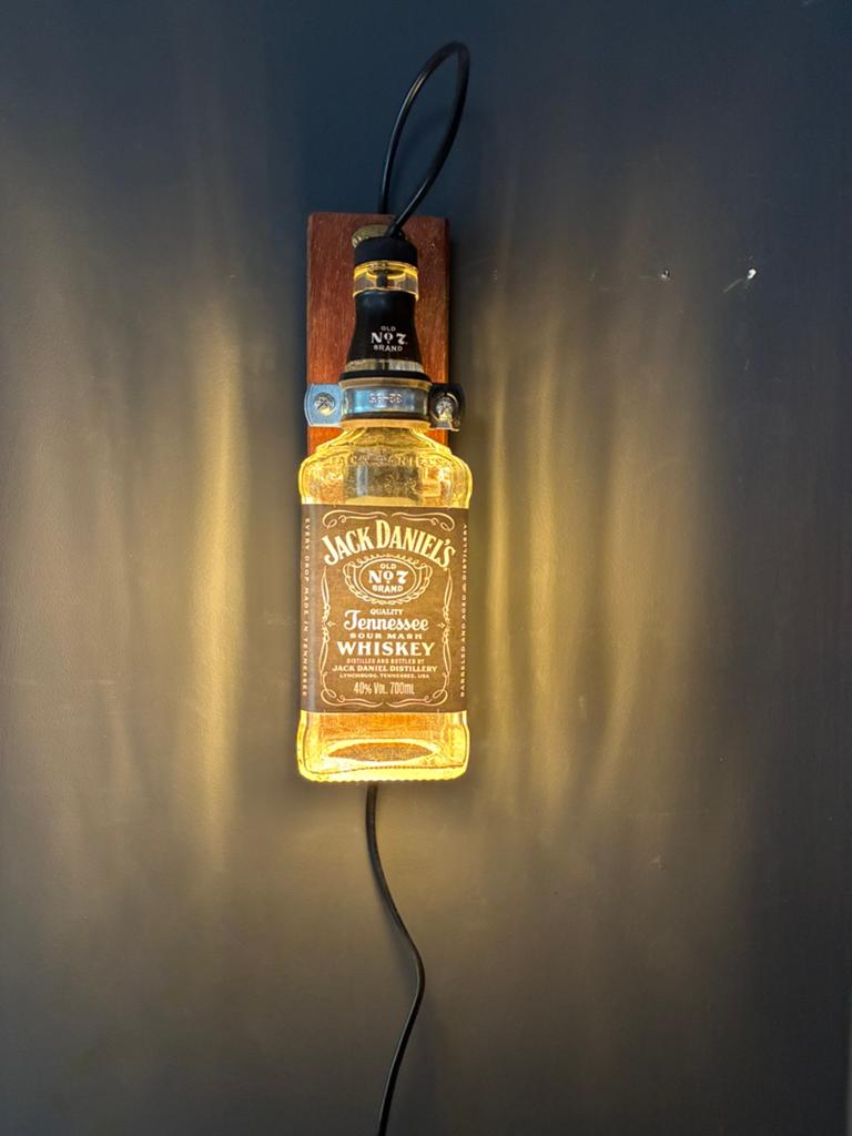 Jack Daniel’s Wandlamp, Ophalen of Verzenden, Nieuw, Glas, Mancave, vaderdag
