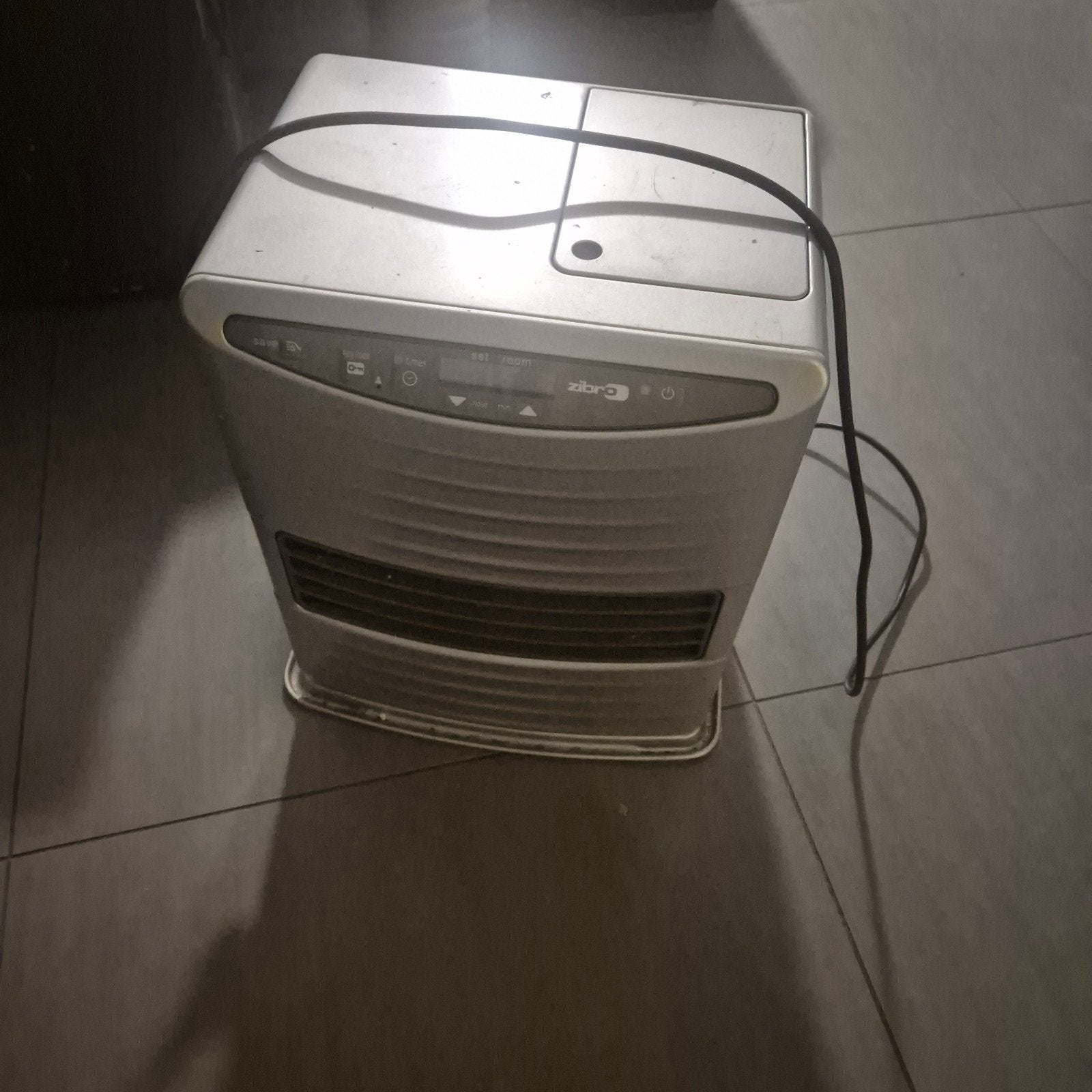 Zibro portable heater SRE 228 TC Silver, Verwarmen, Ophalen of Verzenden, Zo goed als nieuw, 100 m³ of groter