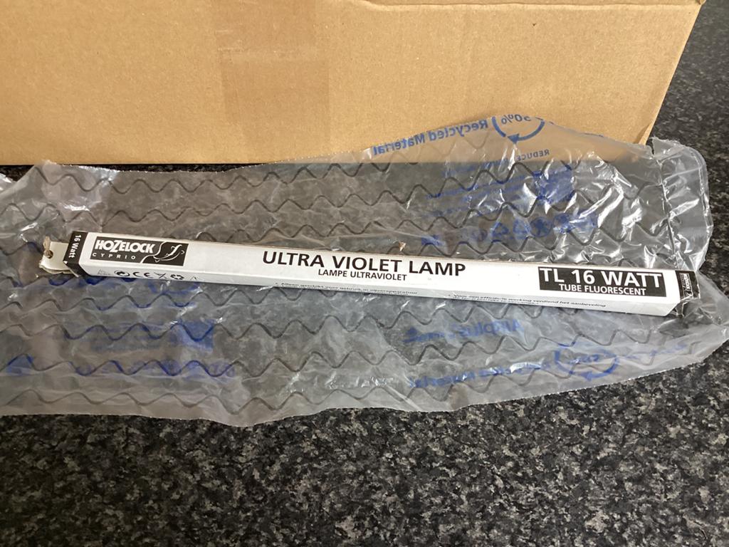 UV lamp 16W voor vijverfilter, Tuin en Terras, Vijver-toebehoren, Ophalen of Verzenden, Zo goed als nieuw, Vijverfilter