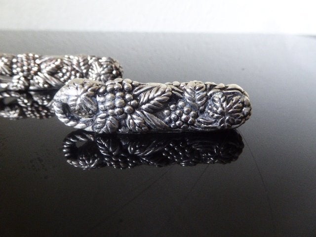 5 apart vormgegeven metalen messenleggers, Antiek en Kunst, Ophalen of Verzenden